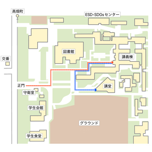 キャンパスマップ